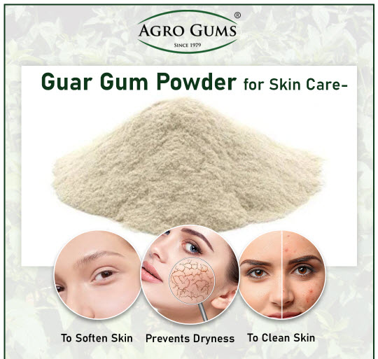 Guar Gum Powder in cosmetics