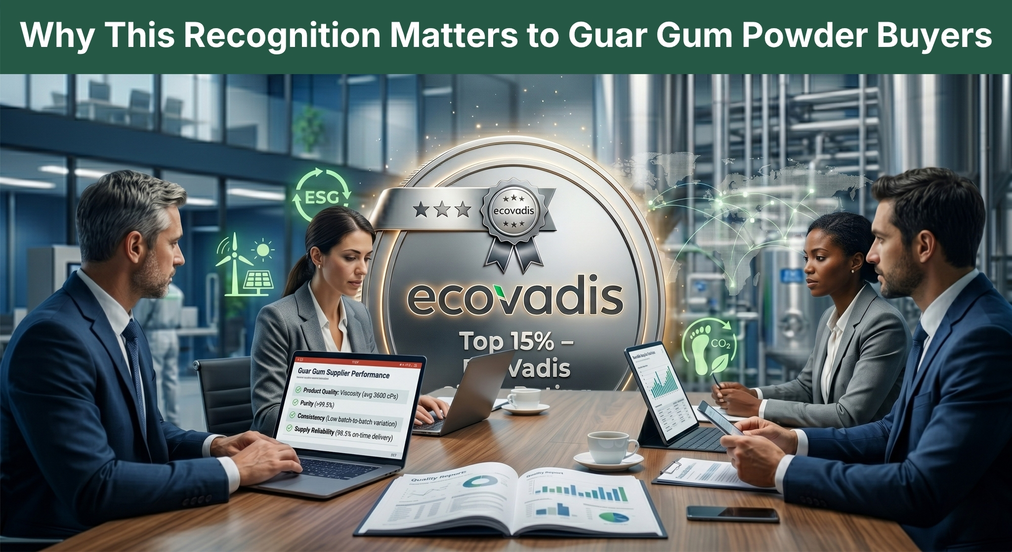 Why This Recognition Matters to Guar Gum Powder Buyers