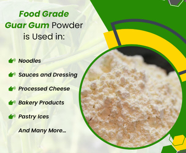 Guar Gum Powder Food Grade