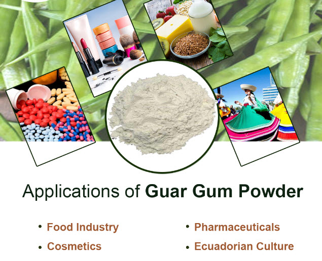 Guar Gum Powder for different Industry